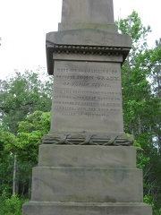 29 Grady Monument - Only Patriot killed in the skirmish